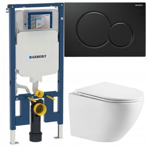 Geberit Up720 Slim Stelaż Zestaw Podtynkowy Wc 5w1