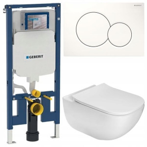 Geberit Up720 Slim Stelaż Zestaw Podtynkowy Wc 5w1