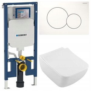 Geberit Up720 Slim Stelaż Zestaw Podtynkowy Wc 5w1
