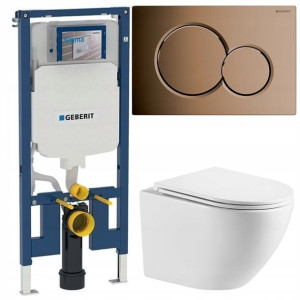 Geberit Up720 Slim Stelaż Zestaw Podtynkowy Wc 5w1