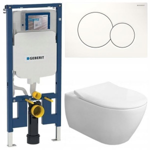 Geberit Up720 Slim Stelaż Zestaw Podtynkowy Wc 5w1