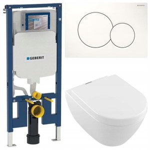 Geberit Up720 Slim Stelaż Zestaw Podtynkowy Wc 5w1