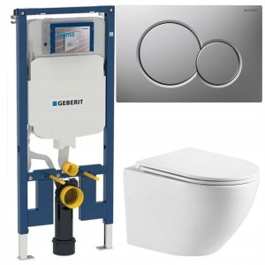 Geberit Up720 Slim Stelaż Zestaw Podtynkowy Wc 5w1