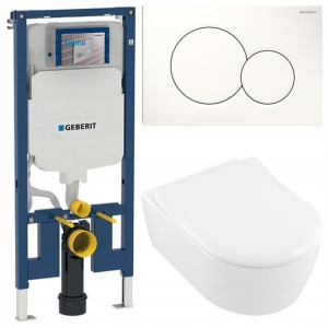 Geberit Up720 Slim Stelaż Zestaw Podtynkowy Wc 5w1