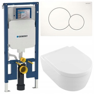 Geberit Up720 Slim Stelaż Zestaw Podtynkowy Wc 5w1