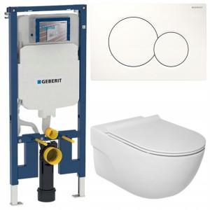 Geberit Up720 Slim Stelaż Zestaw Podtynkowy Wc 5w1