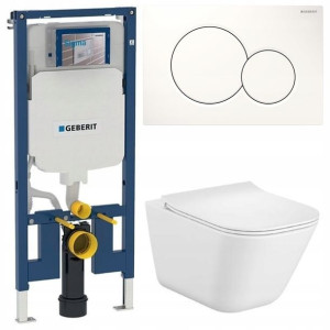 Geberit Up720 Slim Stelaż Zestaw Podtynkowy Wc 5w1