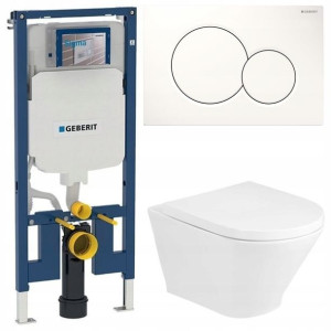 Geberit Up720 Slim Stelaż Zestaw Podtynkowy Wc 5w1