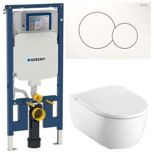 Geberit Up720 Slim Stelaż Zestaw Podtynkowy Wc 5w1