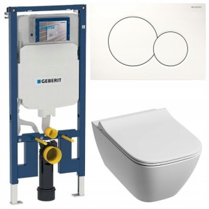 Geberit Up720 Slim Stelaż Zestaw Podtynkowy Wc 5w1