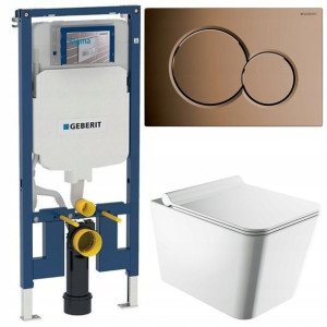 Geberit Up720 Slim Stelaż Zestaw Podtynkowy Wc 5w1