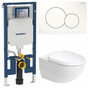 Geberit Up720 Slim Stelaż Zestaw Podtynkowy Wc 5w1