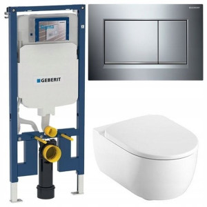 Geberit Up720 Slim Stelaż Zestaw Podtynkowy Wc 5w1