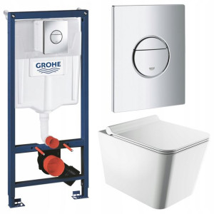 Grohe Rapid Sl Stelaż Zestaw Podtynkowy Wc 6w1