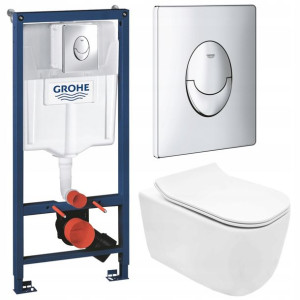 Grohe Stelaż Zestaw Podtynkowy Wc Miska Rimless