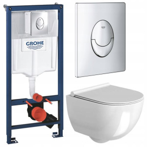 Grohe Stelaż Zestaw Podtynkowy Wc Miska Rimless