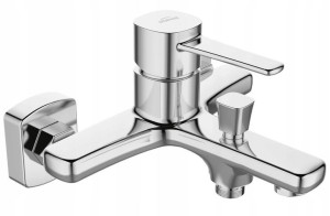 Invena Glamour Bateria Wannowa Ścienna Chrom