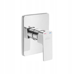Invena Nyks Bateria Podtynkowa 1-funkcyjna Chrom