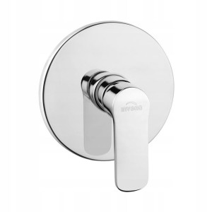 Invena Siros Bateria Podtynkowa 1-funkcyjna Chrom