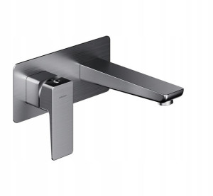 Omnires Parma Bateria Umywalkowa Klik-klak Inox