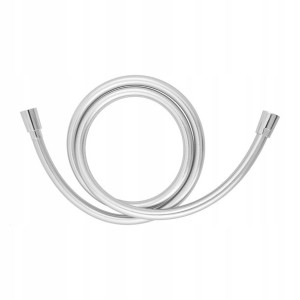 Omnires Silver Wąż Prysznicowy 125cm Srebrny