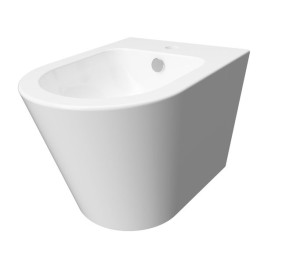 Omnires Tampa Bidet Wiszący 51x36cm, Biały Połysk