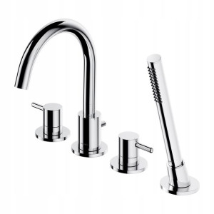 Omnires Y Bateria Wannowa 4-otworowa Chrom