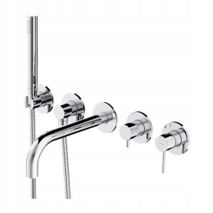 Omnires Y Bateria Wannowa 5-otworowa Podtynkowa