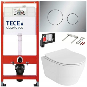 Tece Geberit Zestaw Podtynkowy Wc Fresh 6w1 Chrom