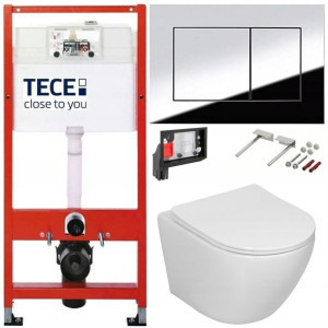 Tece Geberit Zestaw Podtynkowy Wc Fresh 6w1 Chrom