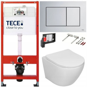 Tece Geberit Zestaw Podtynkowy Wc Fresh 6w1 Chrom