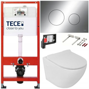 Tece Geberit Zestaw Podtynkowy Wc Fresh 6w1 Chrom