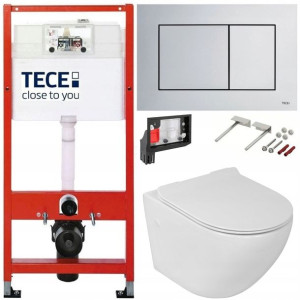 Tece Geberit Zestaw Podtynkowy Wc Fresh 6w1 Chrom
