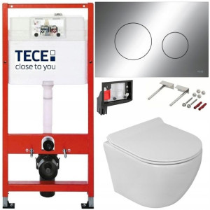 Tece Geberit Zestaw Podtynkowy Wc Fresh 6w1 Chrom