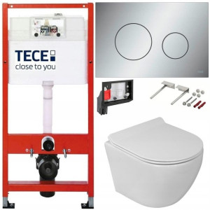 Tece Geberit Zestaw Podtynkowy Wc Fresh 6w1 Chrom