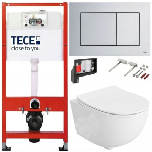 Tece Geberit Zestaw Podtynkowy Wc Fresh 6w1 Chrom