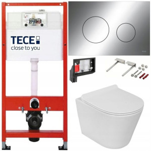 Tece Geberit Zestaw Podtynkowy Wc Fresh 6w1 Chrom