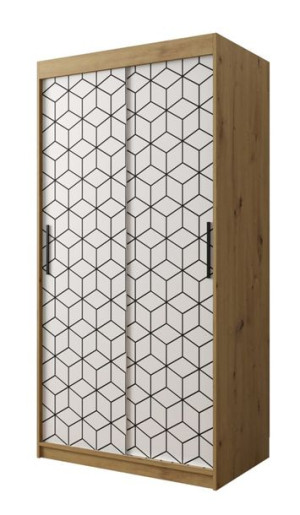 Szafa przesuwna garderoba PLASTER 1 100 cm