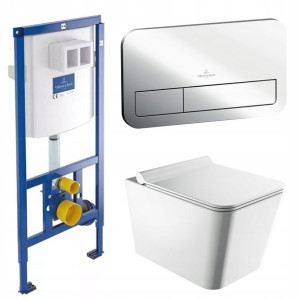 Villeroy&boch Stelaż Zestaw Podtynkowy Wc 5w1