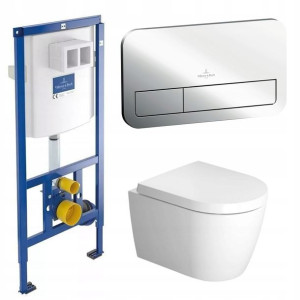 Villeroy&boch Stelaż Zestaw Podtynkowy Wc 5w1