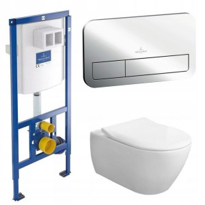 Villeroy&boch Stelaż Zestaw Podtynkowy Wc 5w1