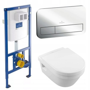 Villeroy&boch Stelaż Zestaw Podtynkowy Wc 5w1