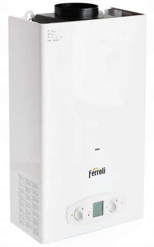 Zefiro Eco C11 Lcd Piecyk Gazowy Podgrzewacz Wody