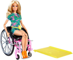 Barbie - Lalka Na Wózku - Barbie Fashionistas - Grb93