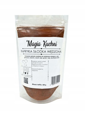 PAPRYKA SŁODKA WĘDZONA mielona hiszpania 500g