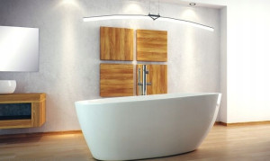 Besco Goya Wanna Wolnostojąca 160cm X 70cm. Biała