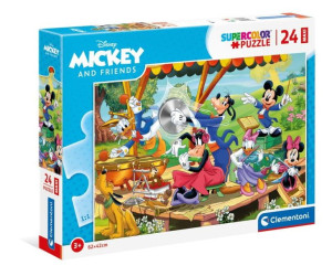 Puzzle 24el Maxi podłogowe Mickey i Przyjaciele 24218 Clementoni