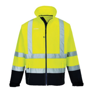 Softshell ostrzegawczy (3 warstwy) PORTWEST [S425] XXXL