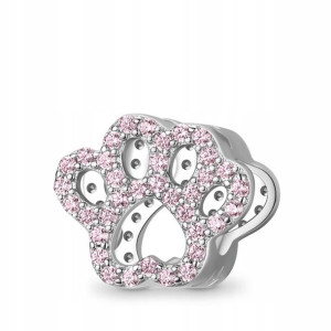 GNOCE - Charms Crystal Pink Paw