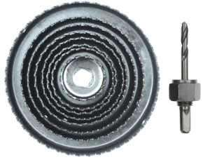 Wycinarka do drewna 38-127 mm zestaw 9 sztuk VOREL